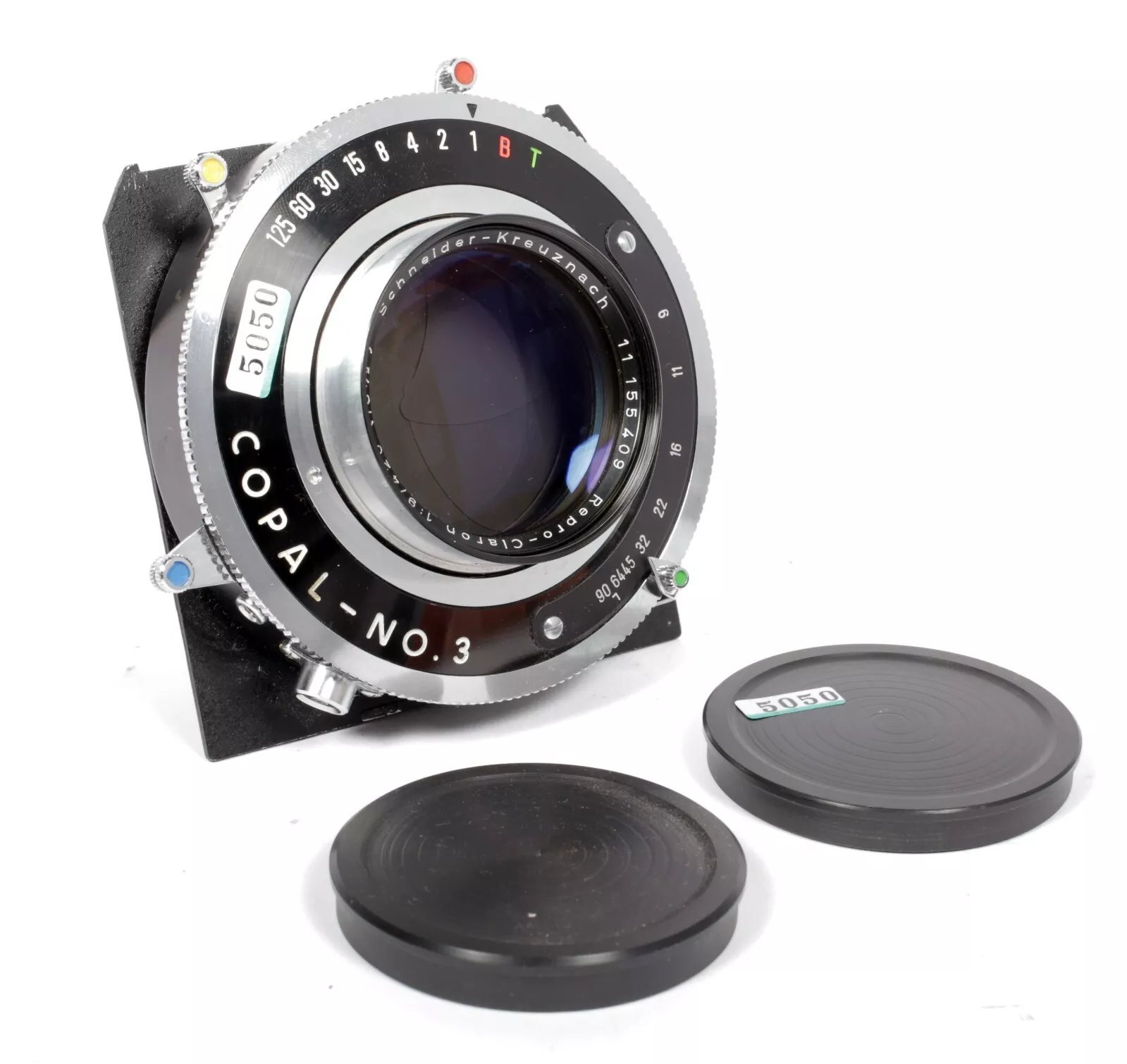 Schneider Repro Claron 420mm F9 Lens in Copal #3 Shutter #5050